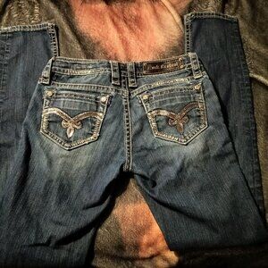 Women's Rock Revival Low-Rise Skinny Jeans, Size 27